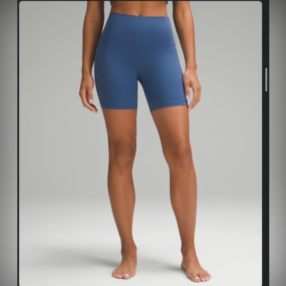 Lululemon Align High-Rise Short 6” - Pitch Blue
